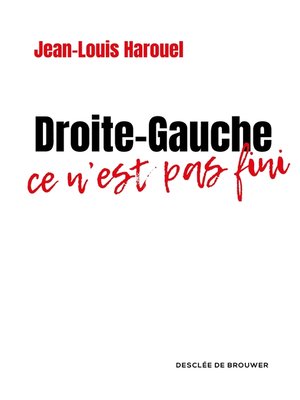 cover image of Droite-Gauche